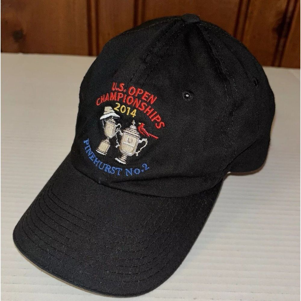 2014 Pinehurst No. 2 US Open Golf Hat Cap USGA MEMBER Adjustable Strapback PGA - Picture 1 of 5